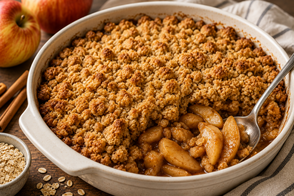 Dairy-Free Apple Crumble