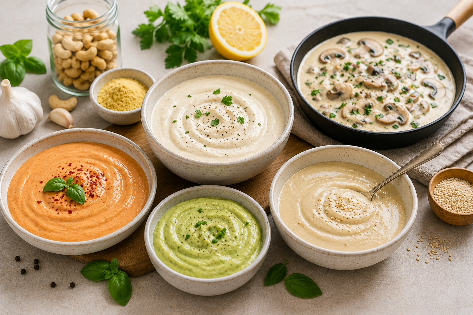 How to Make Creamy Sauces Without Dairy: Easy Tips & Recipes
