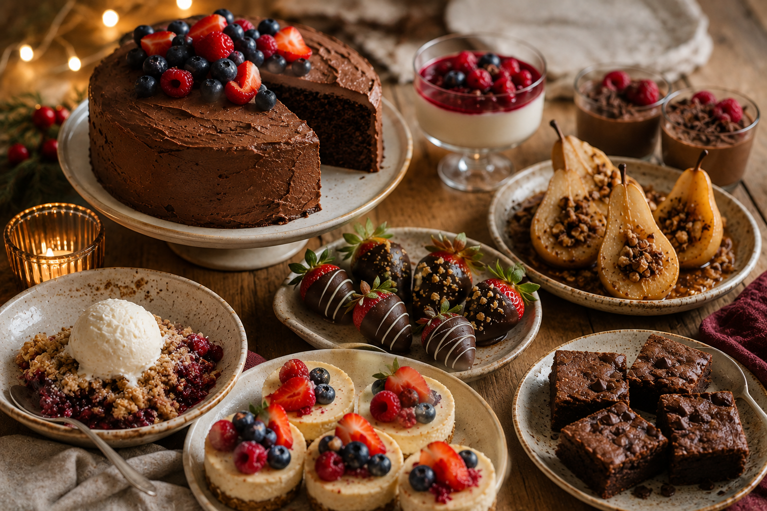 Festive Dairy-Free Desserts Everyone Will Love: 12 Easy Recipes