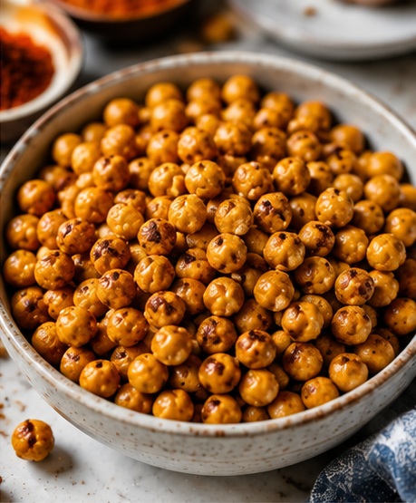 Crispy Roasted Chickpeas