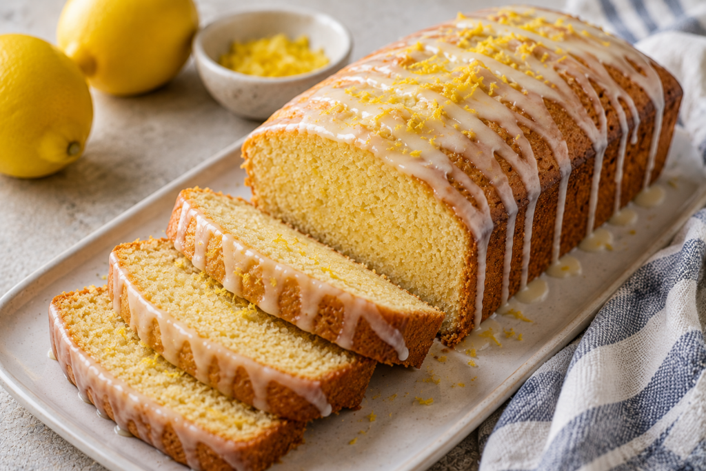 Dairy-Free Lemon Loaf Cake