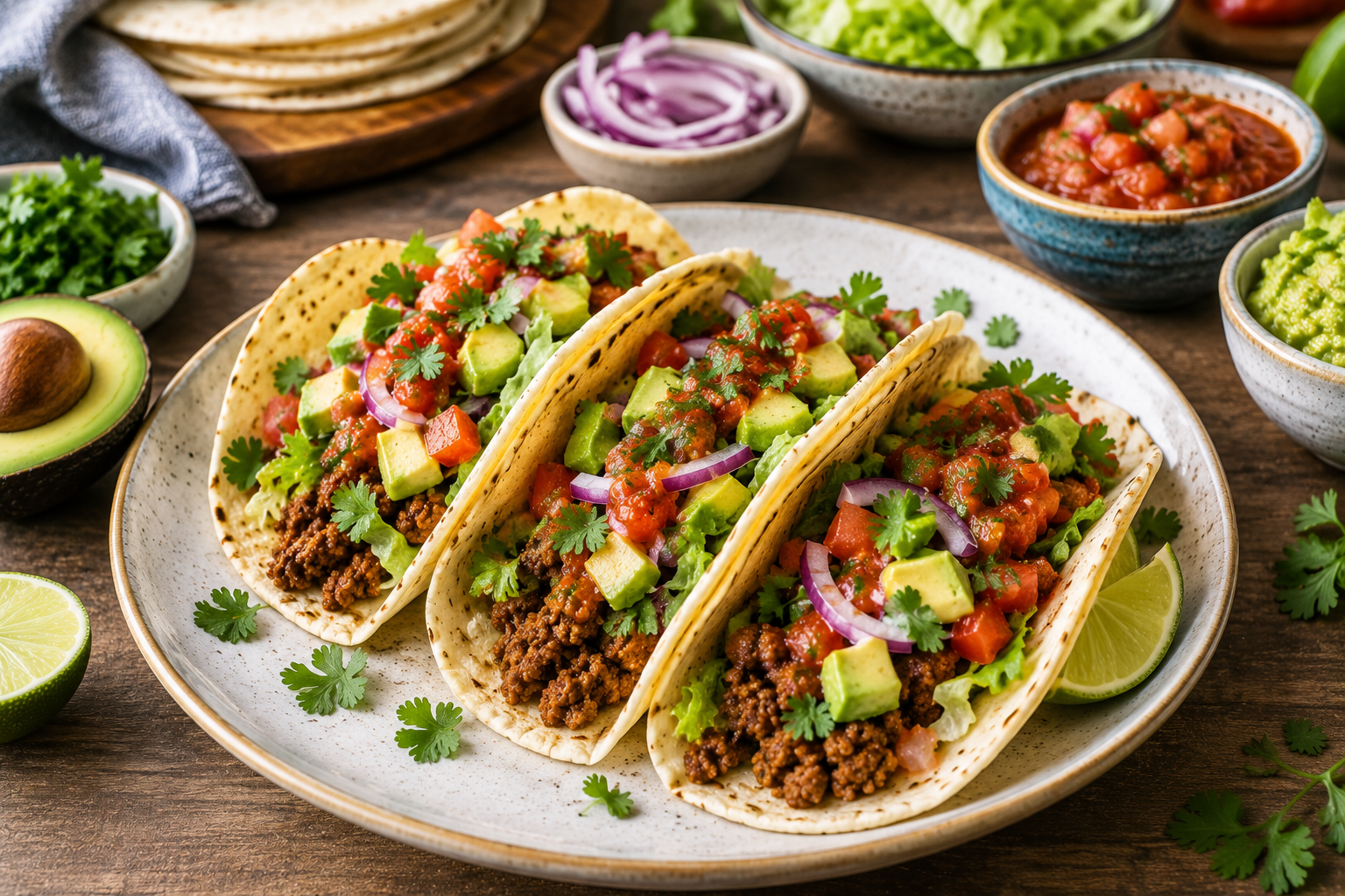 Dairy-Free Beef Tacos