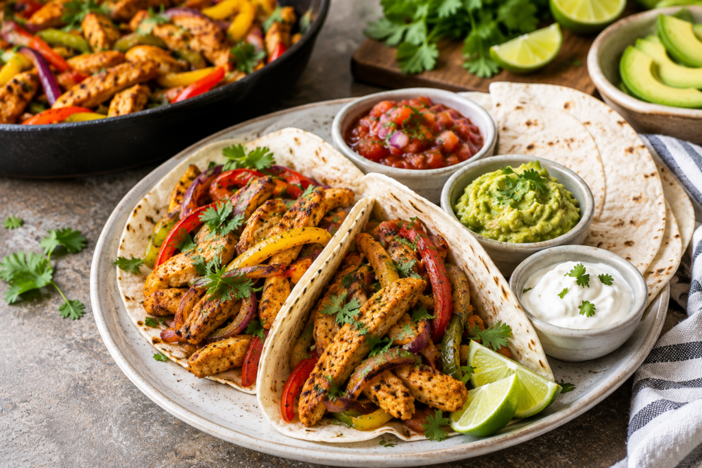 Dairy-Free Chicken Fajitas